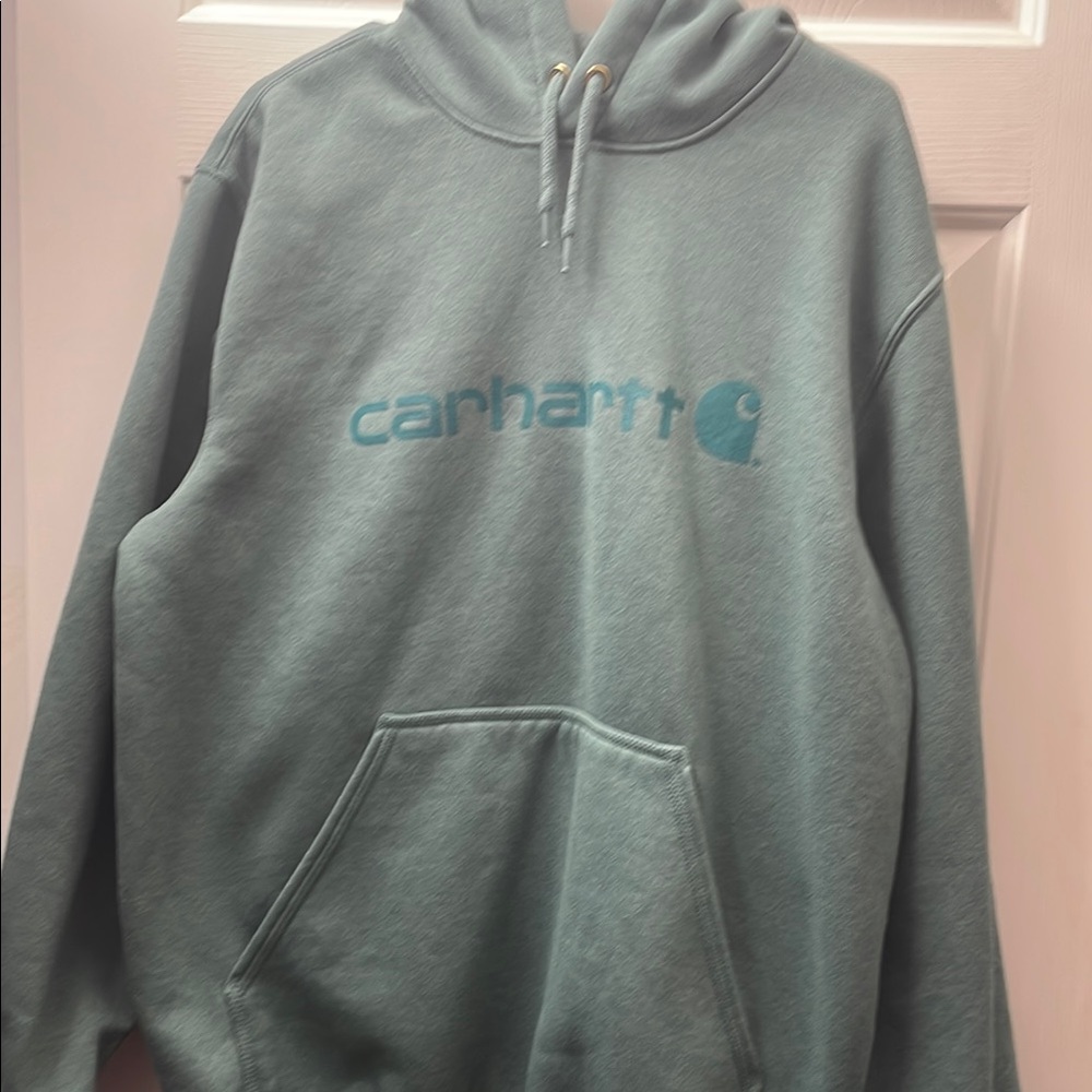 Carhartt Men's Green Hoodie - SOLD other platform